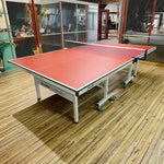 DOUBLE HAPPINESS Table Pingpong - Premium 19mm Table Solo Foldable Indoor Tennis Bats Black&Blue&Red Play Balls Net