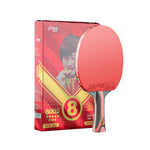 DHS 8-Star with Pong Racket Table Paddle/ Balls Ping Tennis Racket 8002/8006