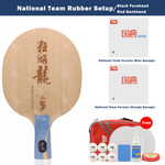 DHS Professional Tennis Table Ma Long - Long Racket Hurricane Championship 5 Edition