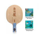 DHS Professional Tennis Table Ma Long - Long Racket Hurricane Championship 5 Edition