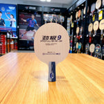 DHS 9 Penhold Table Tennis Paddle Set -7-Ply Wood Blade with PF4 High-Tack Rubber, Stable Rebound and Easy Handling, Includes Balls, Case and Edge Tape