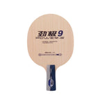 DHS 9 Penhold Table Tennis Paddle Set -7-Ply Wood Blade with PF4 High-Tack Rubber, Stable Rebound and Easy Handling, Includes Balls, Case and Edge Tape