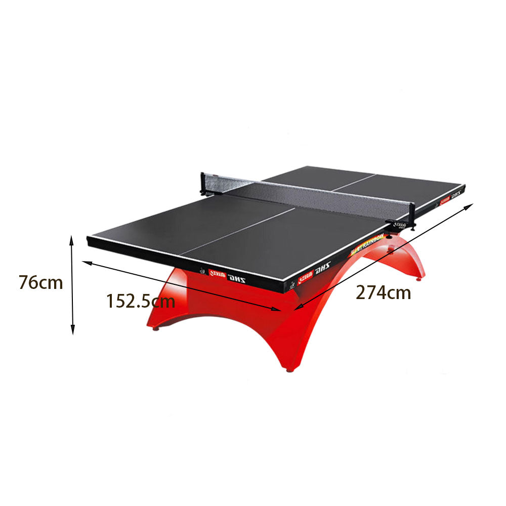 DHS NEORB&GOLDRB Premium Black&Blue Bats - Table Indoor Tennis Table 25mm Pingpong Balls Net