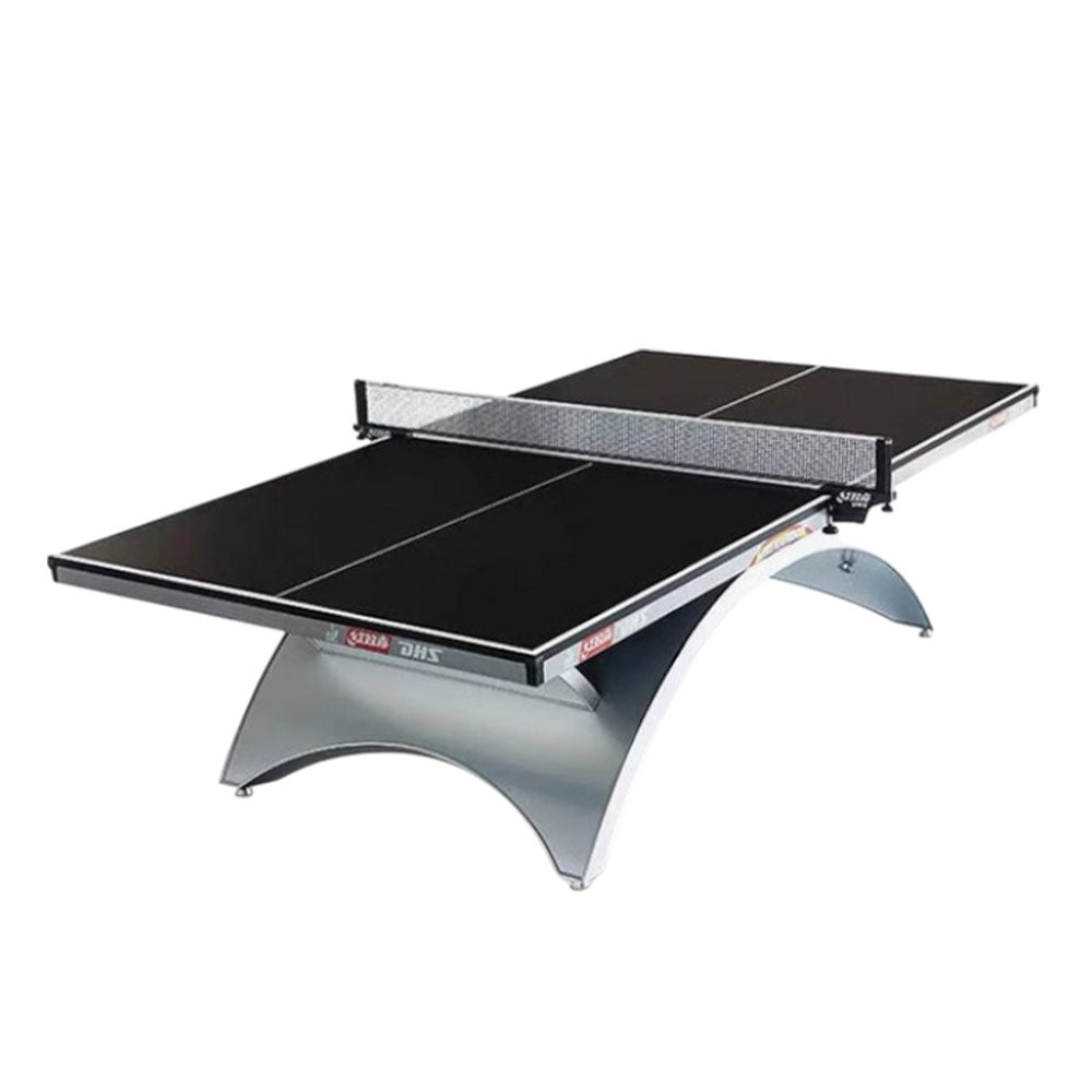 DHS NEORB&GOLDRB Premium Black&Blue Bats - Table Indoor Tennis Table 25mm Pingpong Balls Net