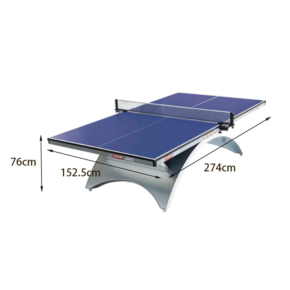 DHS NEORB&GOLDRB Premium Black&Blue Bats - Table Indoor Tennis Table 25mm Pingpong Balls Net
