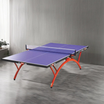 DHS T2828 Balls Table Indoor 18mm Tennis Bats Pingpong Table - Blue Net