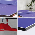 DHS T2828 Balls Table Indoor 18mm Tennis Bats Pingpong Table - Blue Net