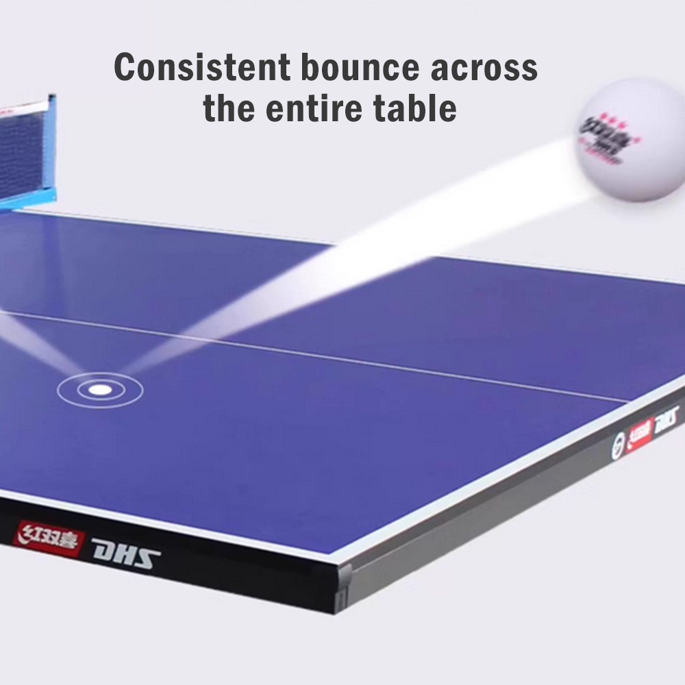 DHS T3088 Bats Blue Indoor Balls Tennis Table Table 15mm Pingpong - Net