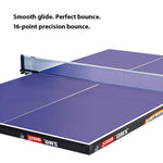 DHS T3726 Bats Tennis Pingpong Indoor Table 15mm Balls Table - Blue Premium Net