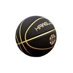 DUNK MASTER Rebound, - Basketball Moisture-Wicking - Rubber High Grip, Durable Leather, 5/6/7# Ultra-Fiber Soft Bladder Black