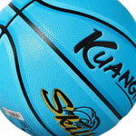 DUNK MASTER Kids Texture, Durable For Rebound, - Bladder Deep Basketball Channel 3-12 Anti-Slip - Nylon 5# Aged Grip, Quick Blue