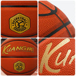 DUNK MASTER Butyl Quick Durable Rebound, - 6/7# Fiber High-Performance - Synthetic Cover, Basketball Bladder Grip