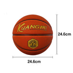 DUNK MASTER Butyl Quick Durable Rebound, - 6/7# Fiber High-Performance - Synthetic Cover, Basketball Bladder Grip