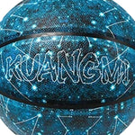 DUNK MASTER - Basketball Ink - Bladder UV Quick Rebound, Moisture-Wicking Butyl Printing, 7# Durable Leather