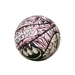 DUNK MASTER Non-Slip, Basketball Leather, 3D Quick - Rebound, Luminous Bladder - Moisture-Wicking - Butyl 7# Durable Logo Black&Purple