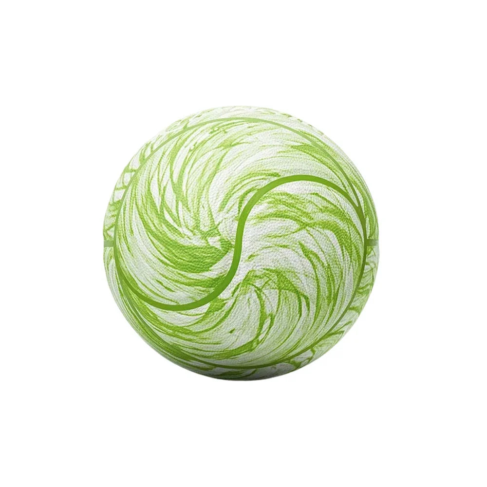 DUNK MASTER Deep Rebound, - 7# High Grip, Soft Air Non-Slip, Durable Basketball PU - Leather Retention Channel - Green