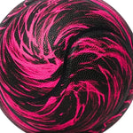 DUNK MASTER High Soft Grip, - 7# Basketball - Retention Durable Deep Channel PU Rebound, Air Non-Slip, - Leather Red