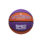 DUNK MASTER - PU Sweat-Absorbent Tire-Grade Rebound, - Bladder, Leather Texture, Soft Winding Foam Wave Butyl Basketball Anti-Slip Balanced 7# Nylon - Purple