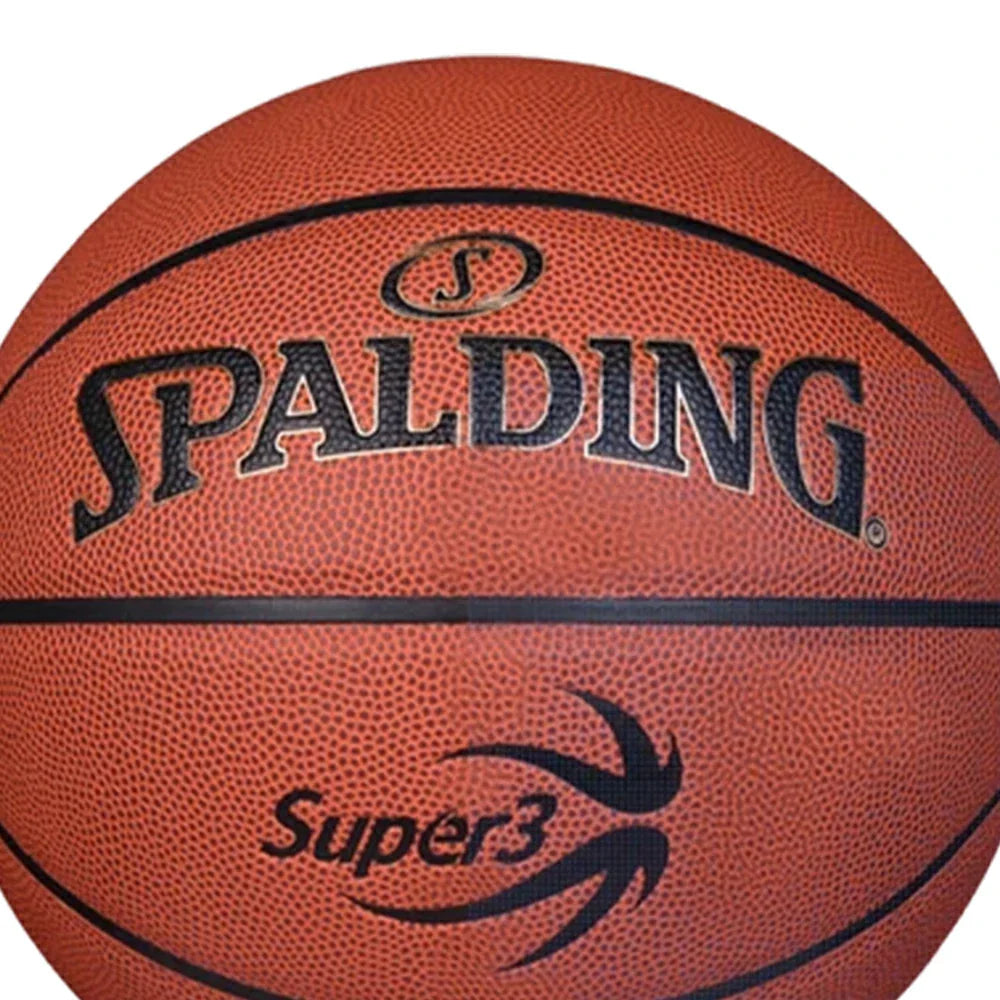 DUNK MASTER Grip, Durable Rubber Bladder, Basketball High-Performance Authentic SPALDING Long-Lasting - Textured 7# 77-747Y 24.6cm Surface