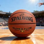 DUNK MASTER Textured Authentic 7# High-Performance 24.6cm Grip, 78-098Y Rubber SPALDING Long-Lasting Durable Basketball - Bladder, Surface