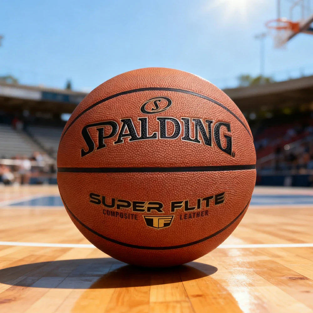 DUNK MASTER Textured Authentic 7# High-Performance 24.6cm Grip, 78-098Y Rubber SPALDING Long-Lasting Durable Basketball - Bladder, Surface