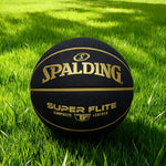 DUNK MASTER Durable 7# Long-Lasting 78-099Y High-Performance Rubber Grip, Textured Authentic 24.6cm - Basketball Bladder, SPALDING Surface