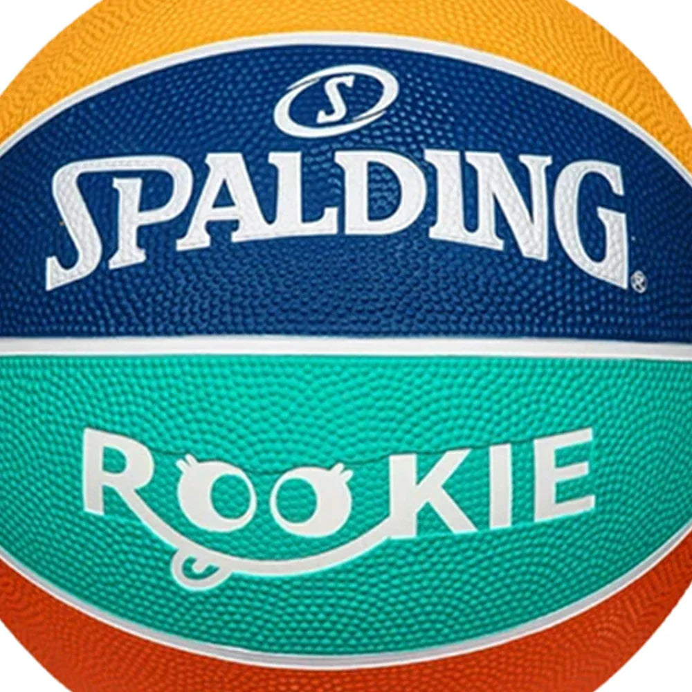 DUNK MASTER Texture, Authentic 85-037Y Rubber Bladder, Foam-Grain Enhanced Basketball 7#, SPALDING Grip