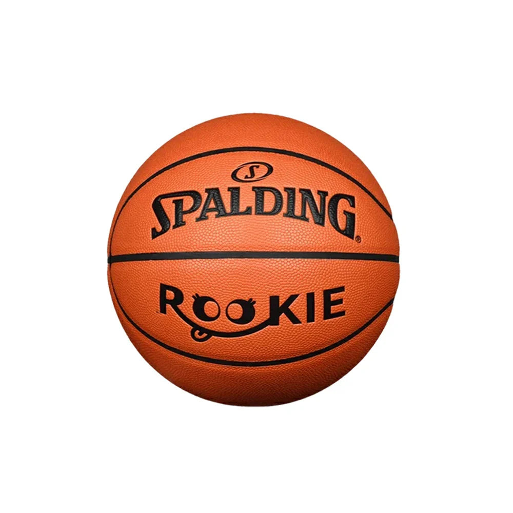 DUNK MASTER Enhanced Rubber Texture, Basketball Authentic SPALDING 5#, 77-403Y5 Bladder, Foam-Grain Grip