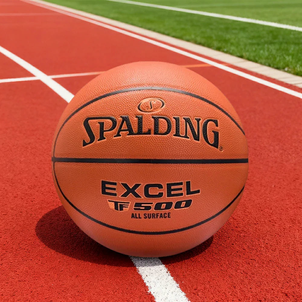DUNK MASTER Core, Professional-Grade SPALDING Durable Authentic Nylon Pressure, 7# Rubber Basketball Winding 76-797Y Stable Design