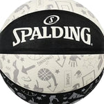 DUNK MASTER 84-611Y5 Rubber Enhanced Foam-Grain Bladder, 5#, SPALDING Basketball Texture, Authentic Grip