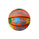 DUNK MASTER PU High-Performance Superior 65-133Y 7# SPALDING Bladder Rubber Grip, Winding, Nylon Durable Authentic Basketball Design