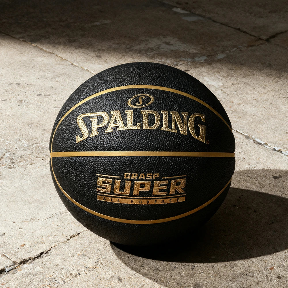 DUNK MASTER Dust-Resistant SPALDING Authentic Rubber 77-521Y 7# Winding, Grip, Core Superior Quick Foam Basketball Nylon Bounce