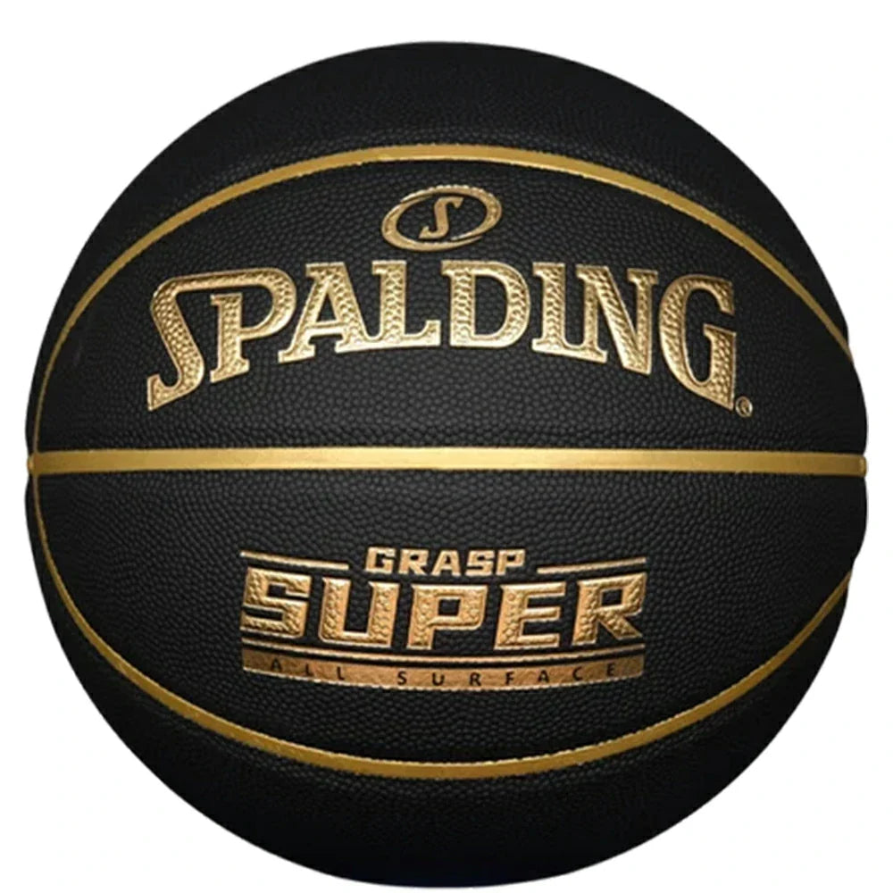 DUNK MASTER Dust-Resistant SPALDING Authentic Rubber 77-521Y 7# Winding, Grip, Core Superior Quick Foam Basketball Nylon Bounce