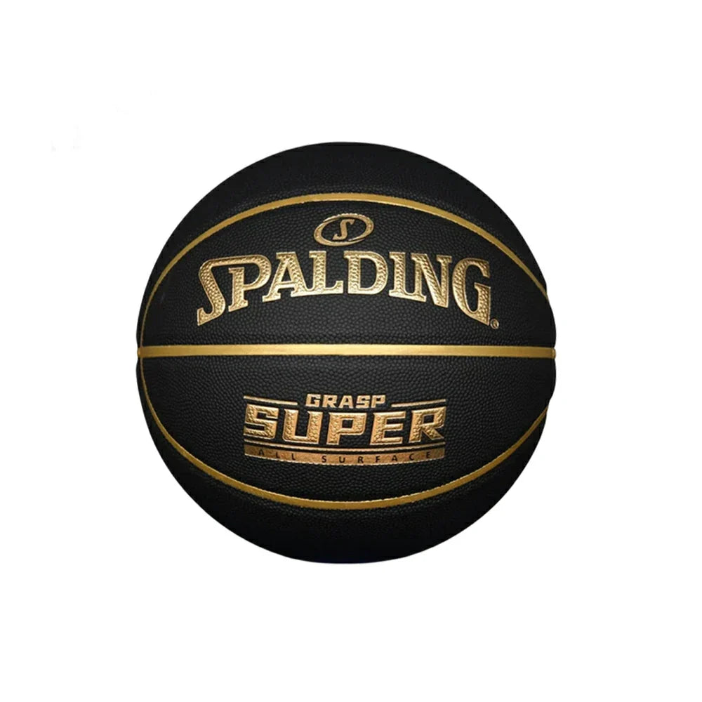 DUNK MASTER Dust-Resistant SPALDING Authentic Rubber 77-521Y 7# Winding, Grip, Core Superior Quick Foam Basketball Nylon Bounce