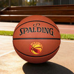 DUNK MASTER Superior 7# Core Quick Grip, SPALDING Nylon Foam 77-567Y Authentic Basketball Rubber Winding, Dust-Resistant Bounce