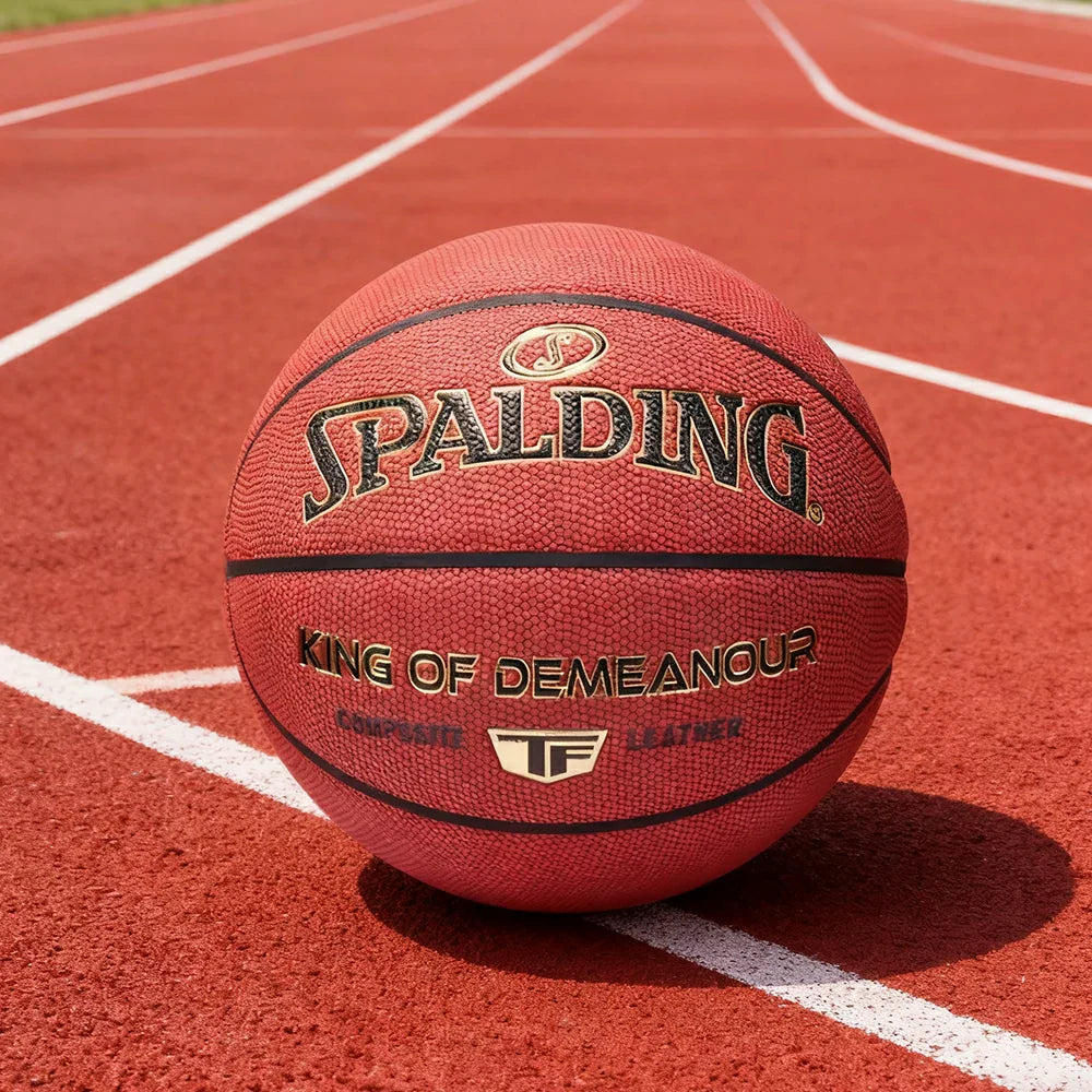 DUNK MASTER Superior Authentic Quick Nylon SPALDING Basketball Rubber Grip, Foam 7# Core Winding, Dust-Resistant 78-162Y Bounce