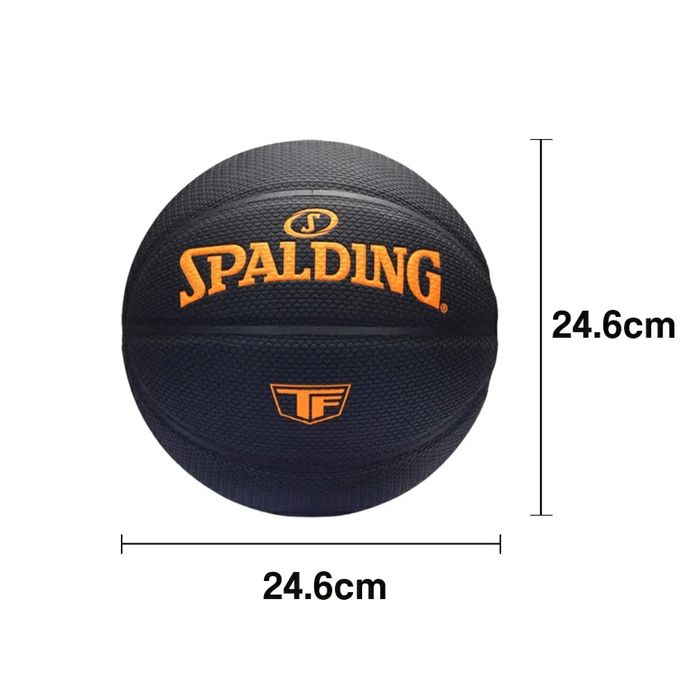 DUNK MASTER Superior Grip, Authentic Winding, Foam 7# Dust-Resistant Nylon Quick 77-961 Basketball SPALDING Core Rubber Bounce