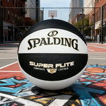 DUNK MASTER Grip, Core 7# Rubber Foam SPALDING Superior Nylon Winding, Authentic 77-560Y Basketball Quick Dust-Resistant Bounce