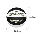 DUNK MASTER Grip, Core 7# Rubber Foam SPALDING Superior Nylon Winding, Authentic 77-560Y Basketball Quick Dust-Resistant Bounce