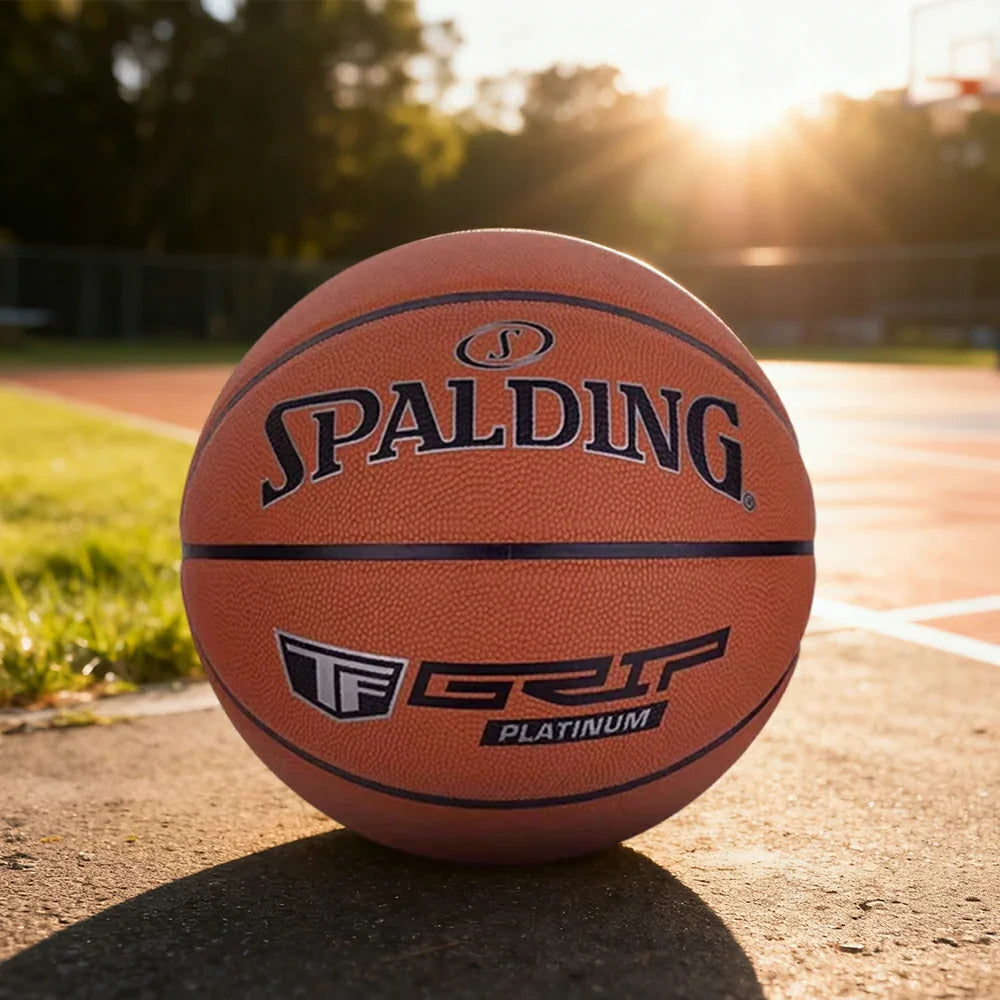 DUNK MASTER Rubber 78-031Y Foam Winding, Superior Core SPALDING Dust-Resistant Grip, Basketball Nylon Authentic 7# Quick Bounce