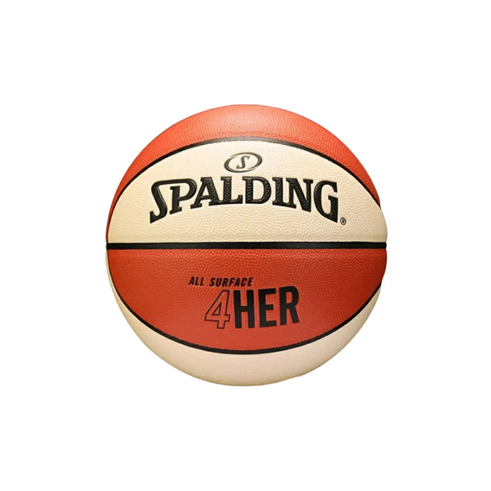 DUNK MASTER Foam Core 6# Grip, Authentic SPALDING Winding, Quick Basketball Nylon Dust-Resistant 77-724Y6 Superior Rubber Bounce