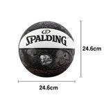 DUNK MASTER 7# Nylon Dust-Resistant Quick Basketball Rubber 77-745Y Core SPALDING Superior Grip, Winding, Authentic Foam Bounce