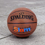 DUNK MASTER 76-886Y 7# Foam Basketball Nylon SPALDING Rubber Winding, Quick Dust-Resistant Core Grip, Authentic Superior Bounce