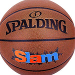 DUNK MASTER 76-886Y 7# Foam Basketball Nylon SPALDING Rubber Winding, Quick Dust-Resistant Core Grip, Authentic Superior Bounce