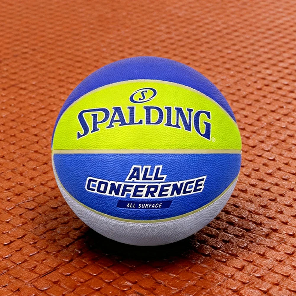DUNK MASTER Foam 77-394Y 7# Authentic Winding, Superior Rubber Nylon Dust-Resistant Color Macaron Basketball SPALDING Grip