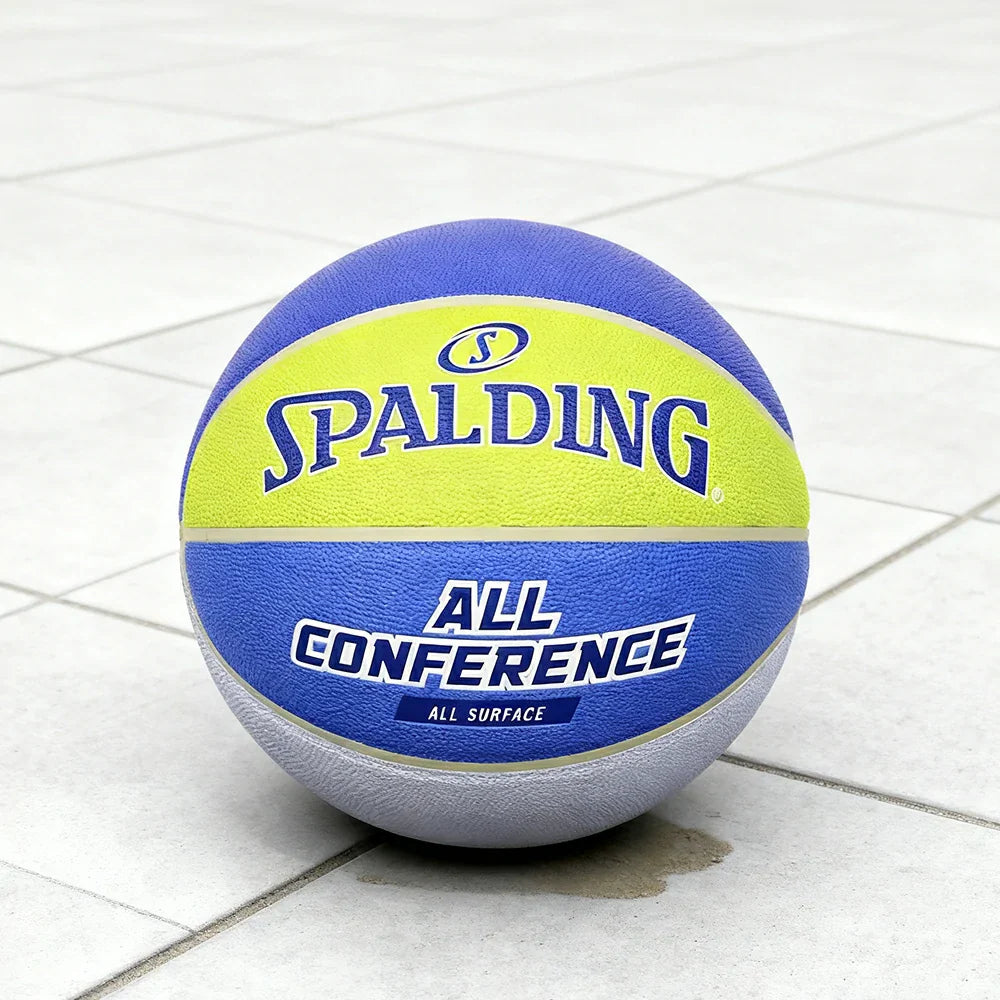 DUNK MASTER Foam 77-394Y 7# Authentic Winding, Superior Rubber Nylon Dust-Resistant Color Macaron Basketball SPALDING Grip