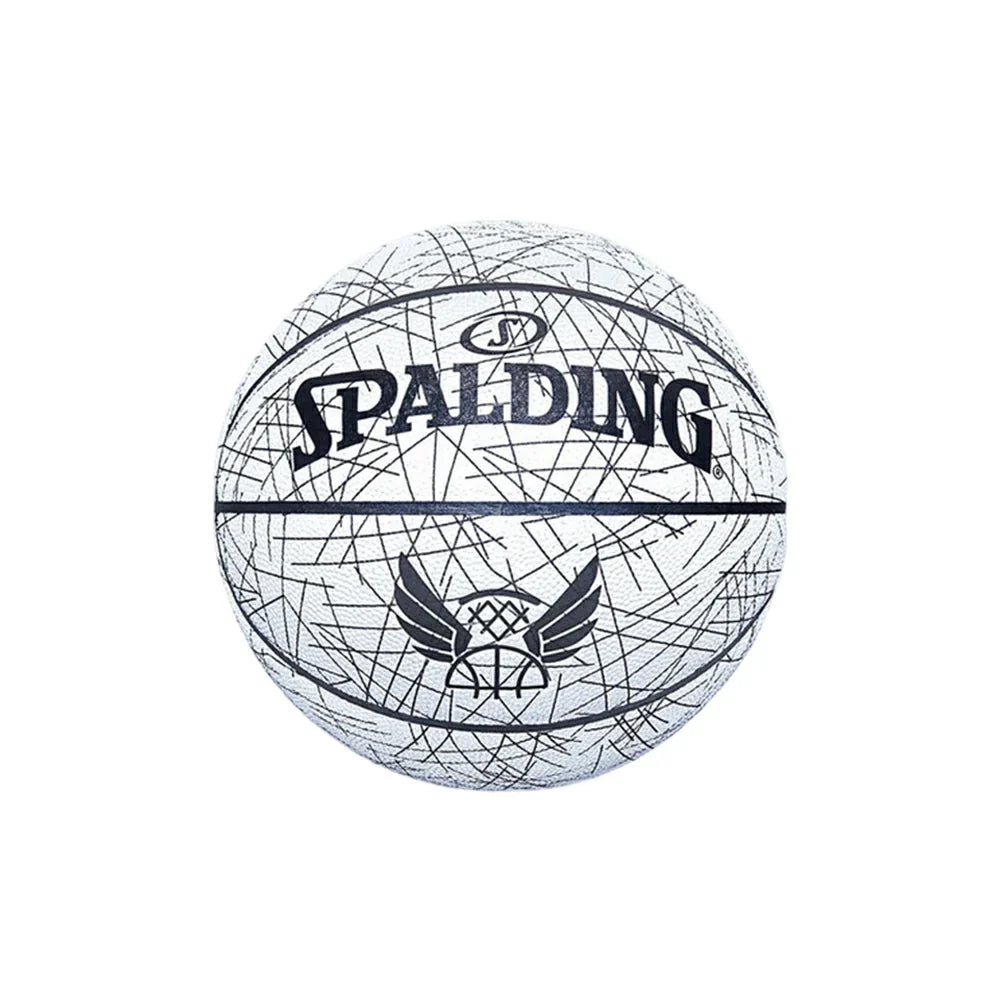 DUNK MASTER Core Basketball Grip, Rubber Quick Authentic Foam Dust-Resistant 76-911Y SPALDING 7# Winding, Nylon Superior Bounce