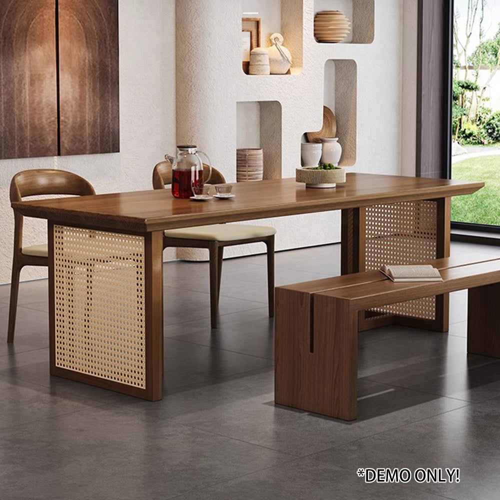 LIVARA 140/180/240CM Table/Chair/Bench Solid Wood Pine Dining Length Wood