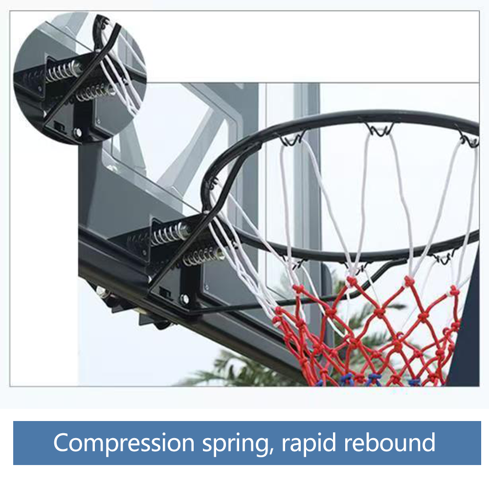 DUNK MASTER Hoop System Portable Stand M020PL Basketball Basketball Ring Ironman