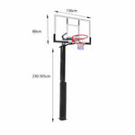 DUNK MASTER M022 Ring Hoop Ground Stand System Basketball Basketball In Ironman